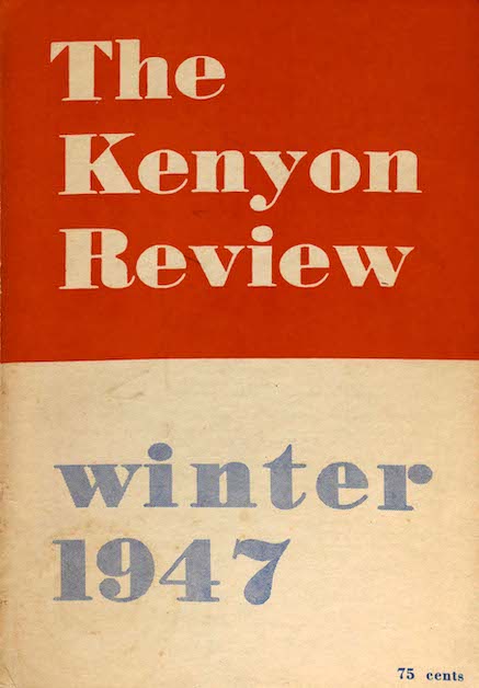 Winter 1947 Cover Image