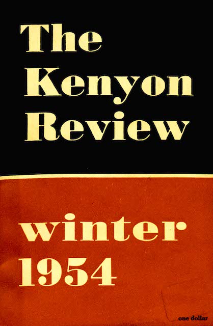 Winter 1954 Cover Image