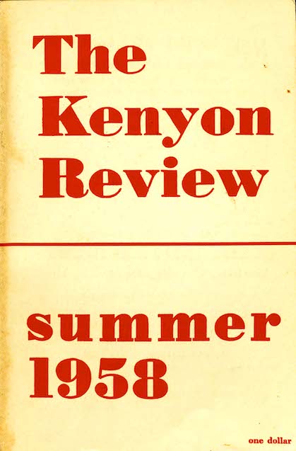 Summer 1958 Cover Image