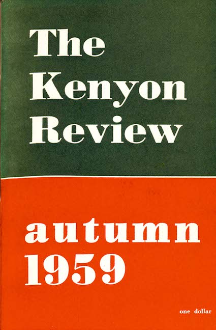 Autumn 1959 Cover Image