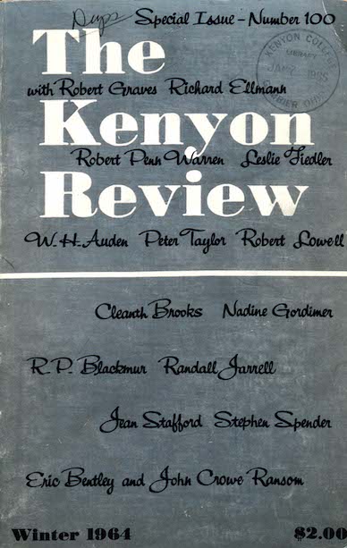 Winter 1964 Cover