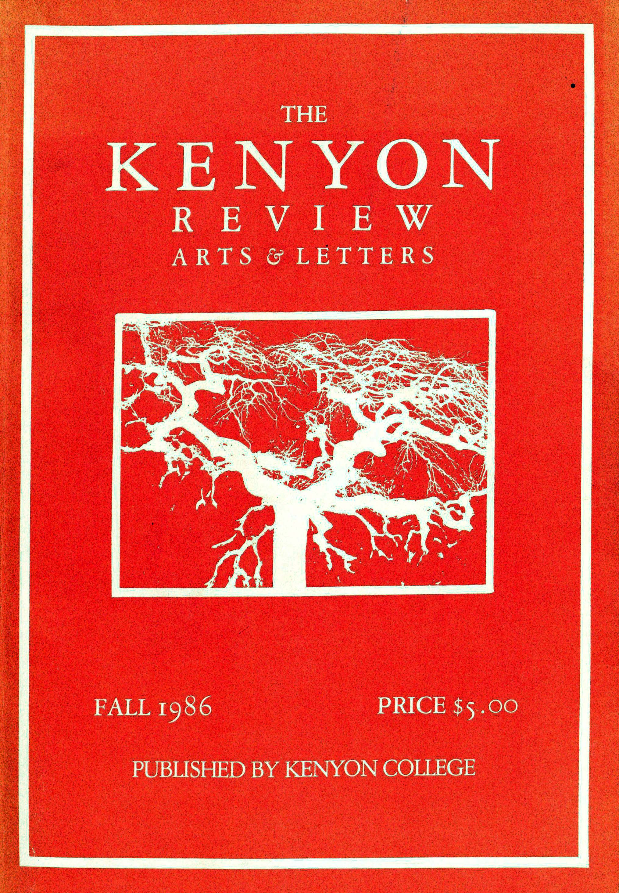 Autumn 1986 Cover Image