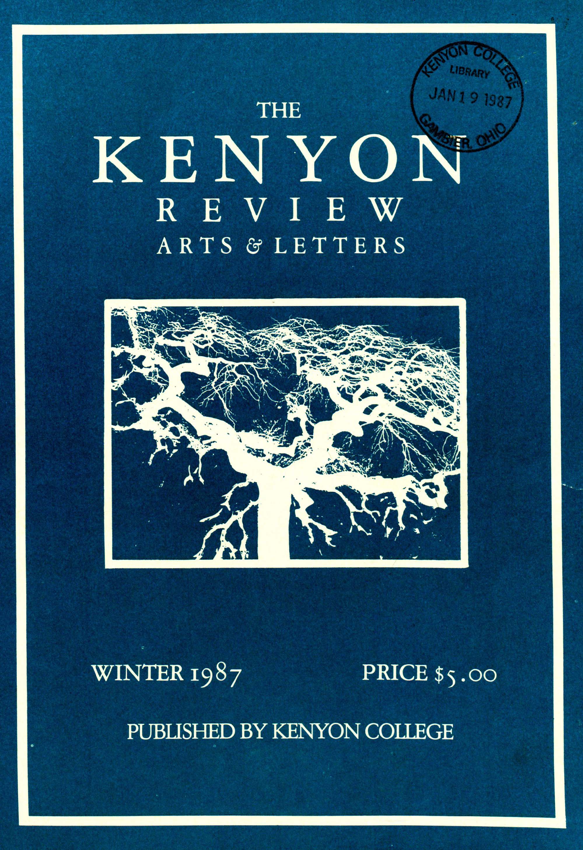 Winter 1987 Cover Image