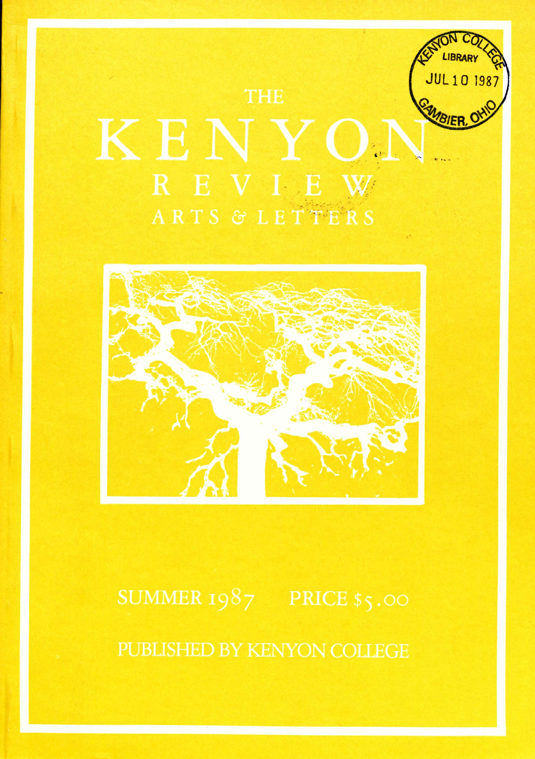 Summer 1987 Cover Image