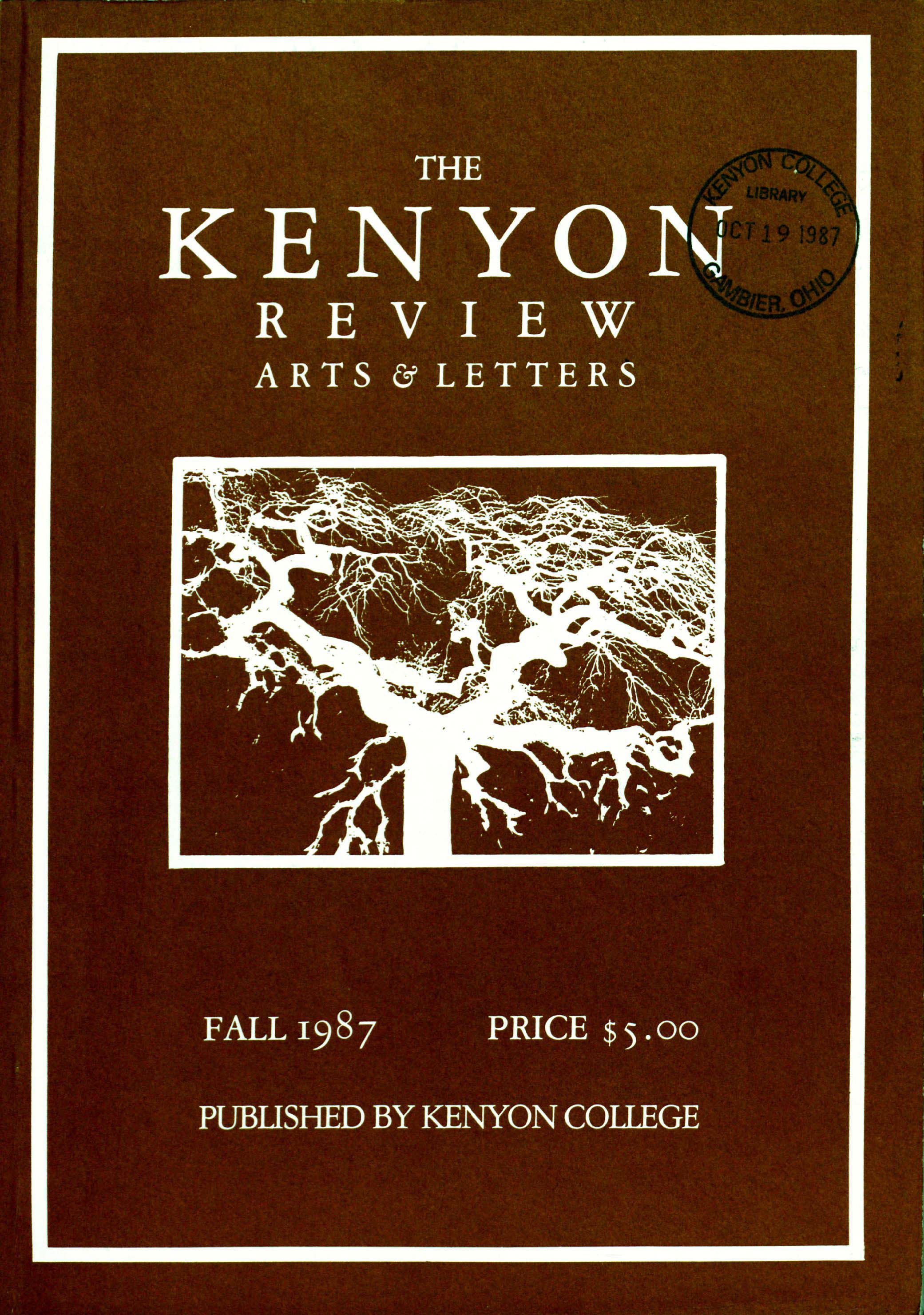 Autumn 1987 Cover Image