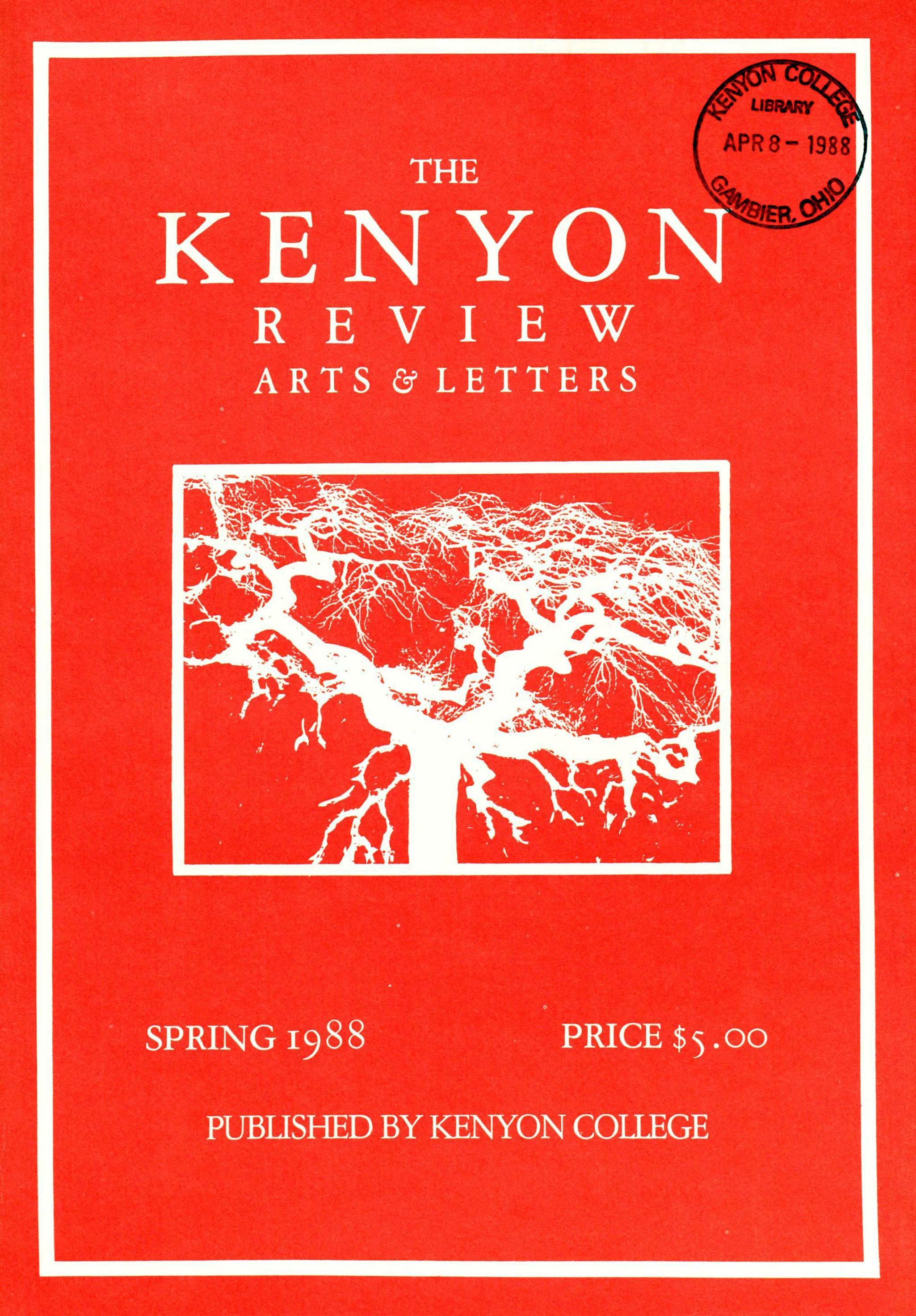 Spring 1988 Cover Image